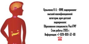 Кузьменко Наталия Александровна - Детский эндокринолог Ростов