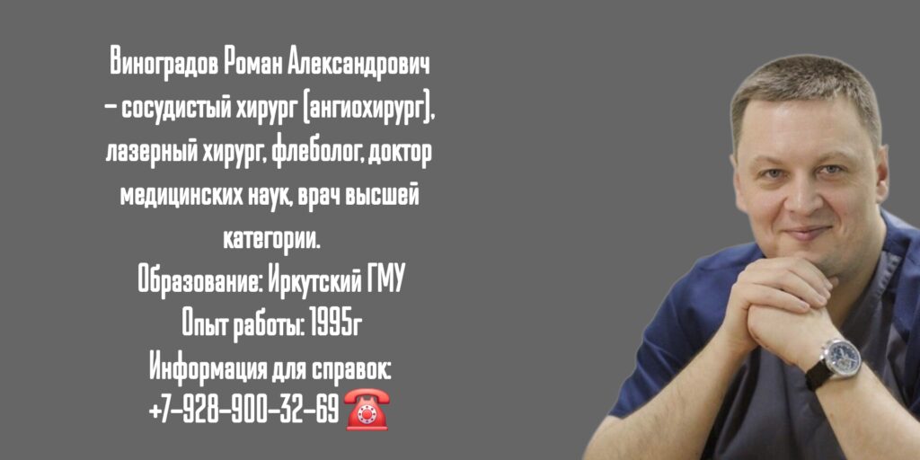 Виноградов Роман Александрович - Краснодар сосудистый хирург