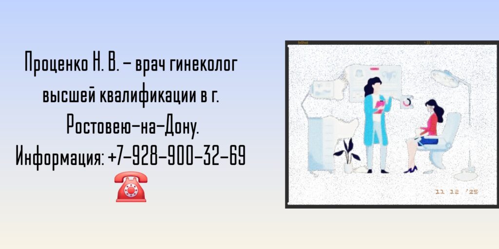 Проценко Наталья Васильевна - гинеколог Ростов-на-Дону