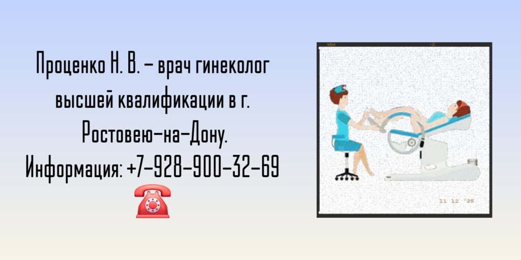Проценко Наталья Васильевна - гинеколог Ростов-на-Дону