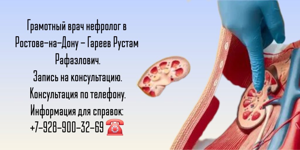 Ростов нефролог - Гареев Рустам Рафаэлович 