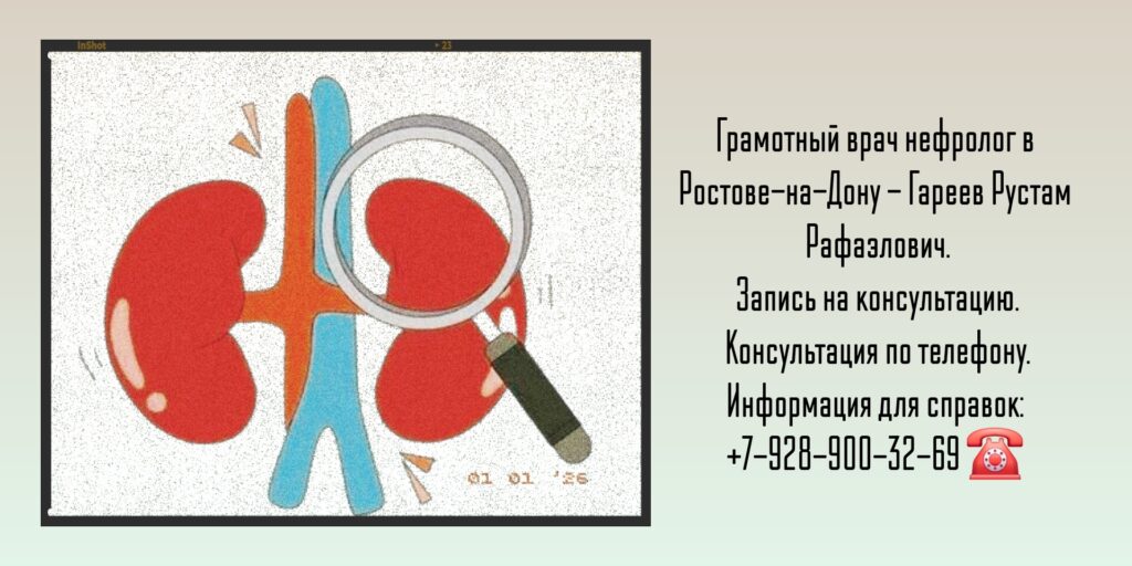 Ростов нефролог - Гареев Рустам Рафаэлович 